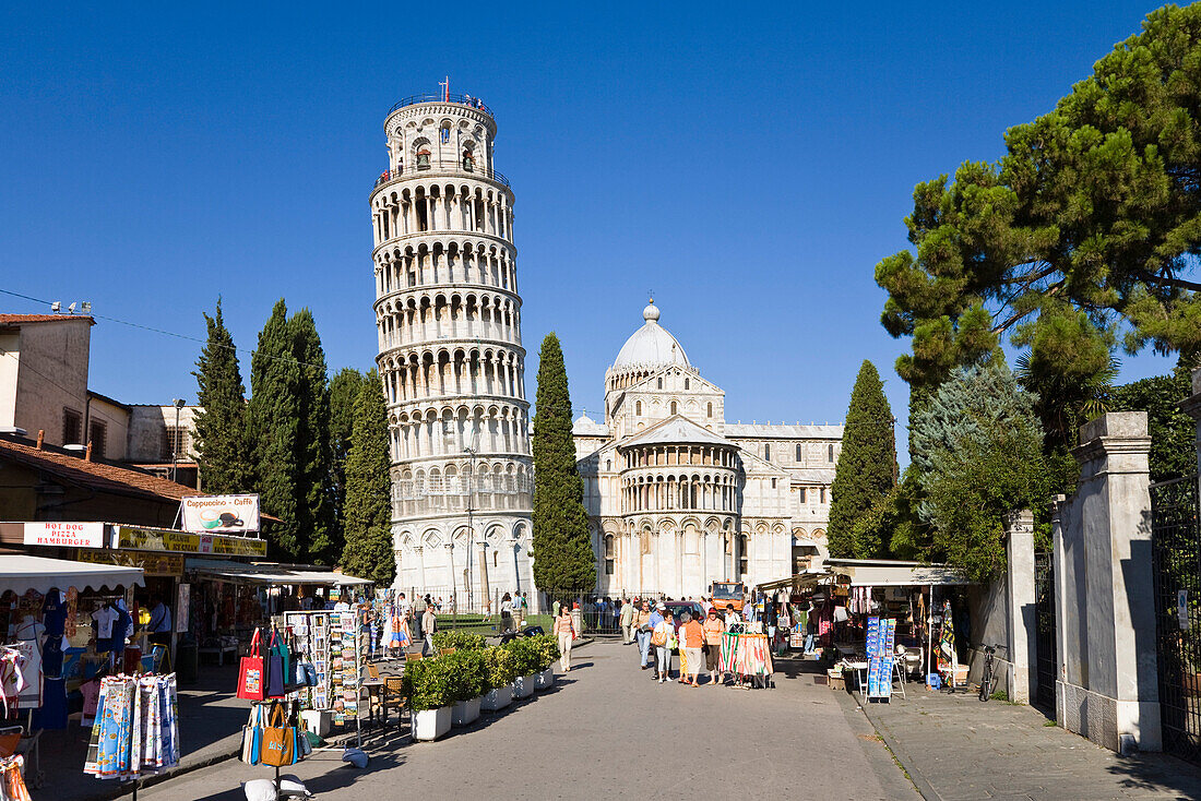 The Leaning Tower at Pisa, Tuskany, Italy