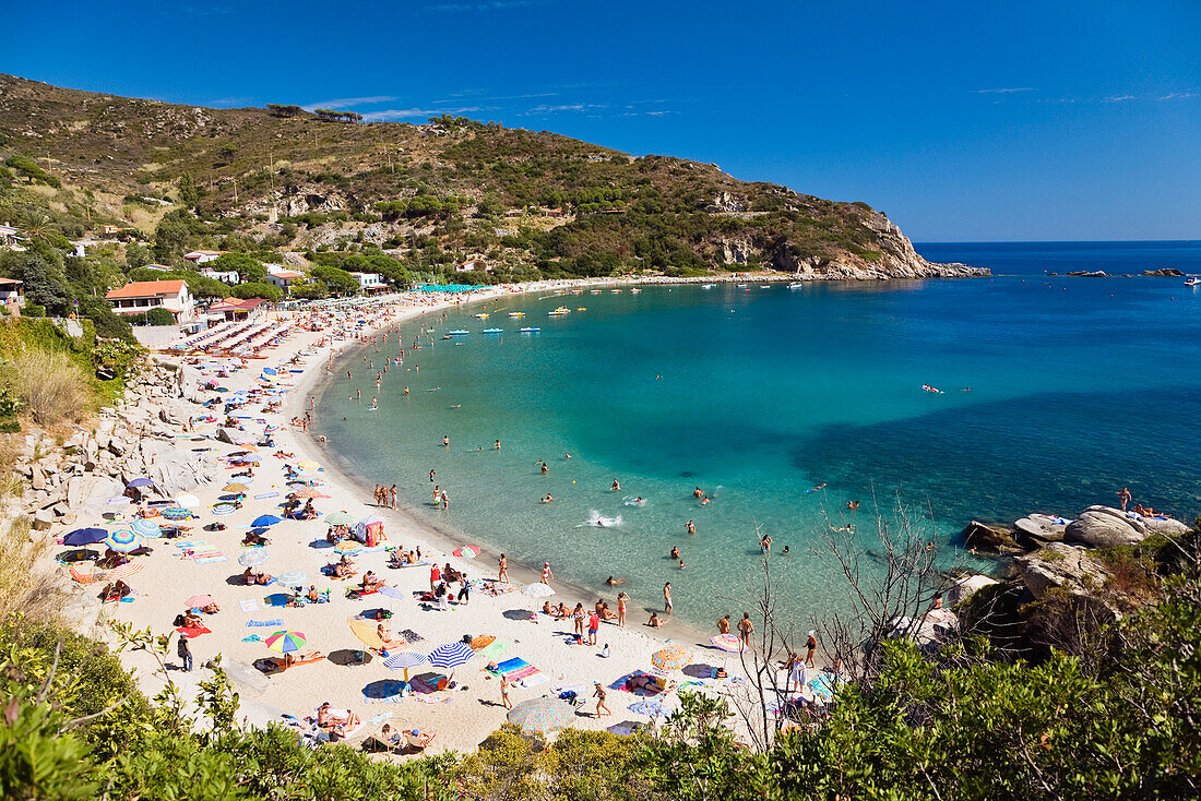 Strand von Cavoli, Elba, Italien