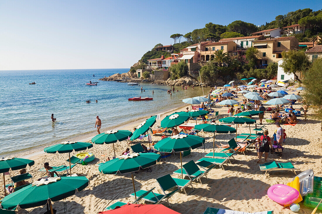 Strand von Biodola, Elba, Italien, Mittelmeer, Europa