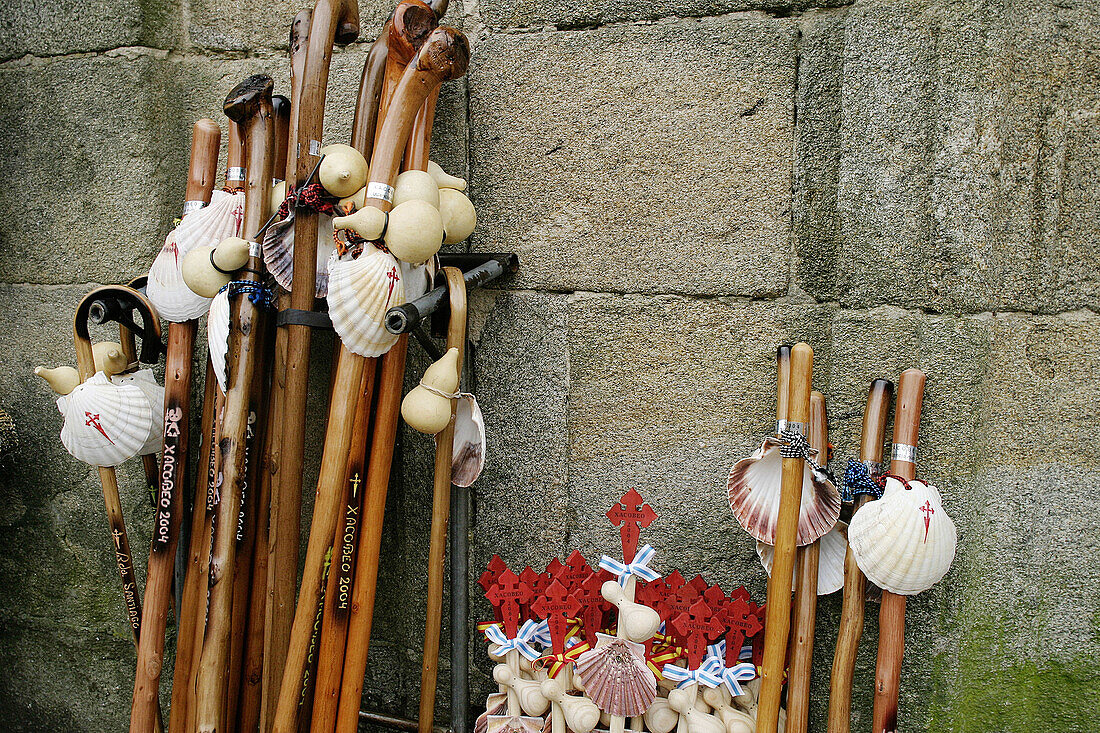 Camino de Santiago. Santiago de Compostela. Galicia. Spain