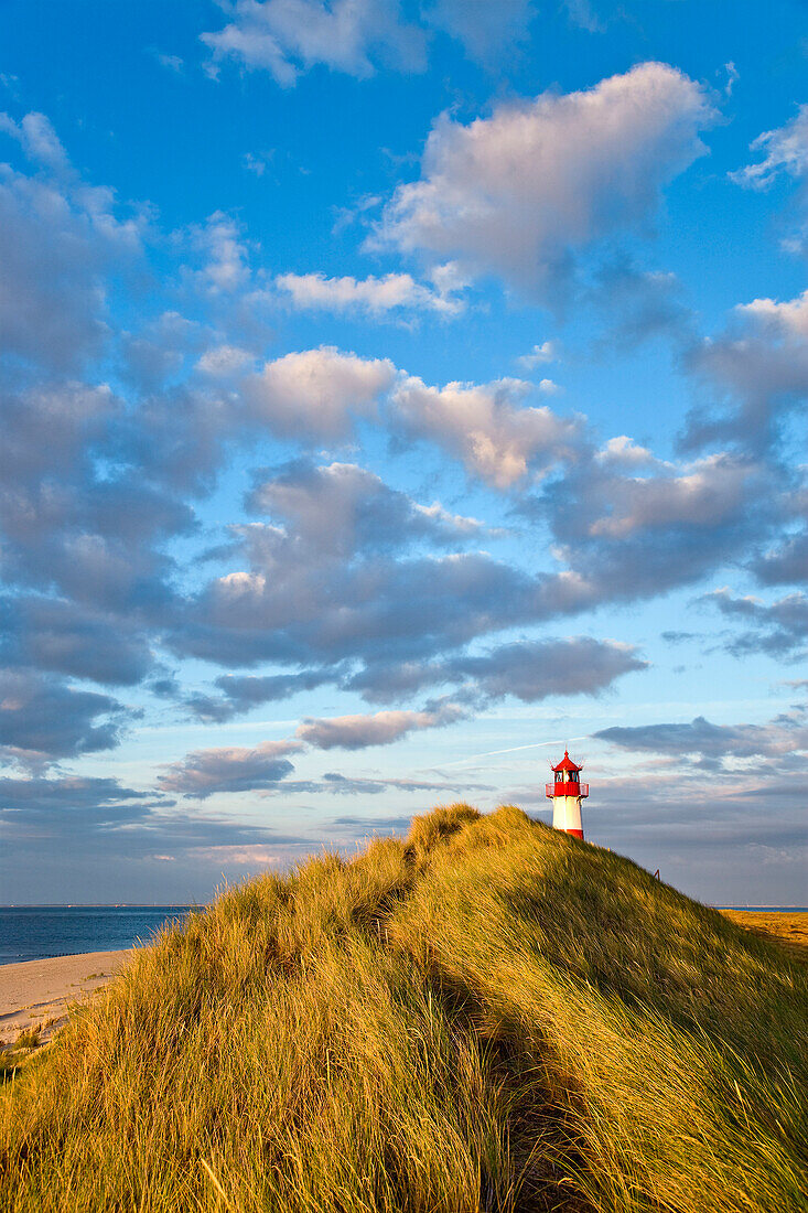Lighthouse List-East, Ellenbogen, Sylt Island, Schleswig-Holstein, Germany
