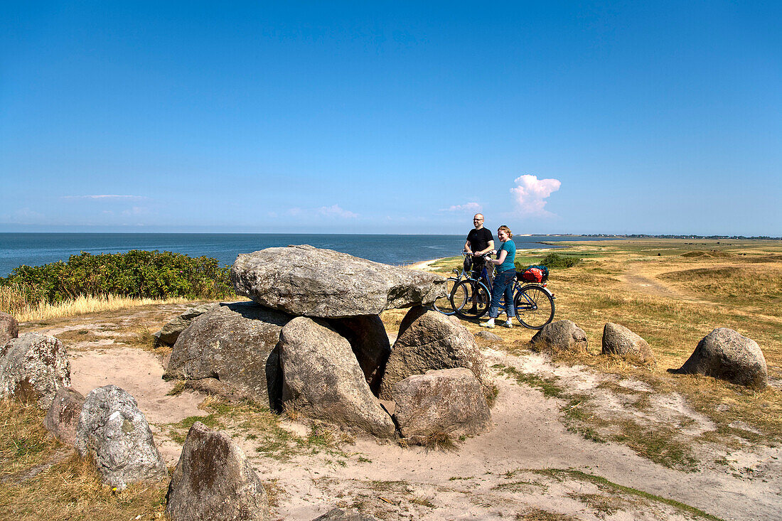 Hünengrab Harhoog, Keitum, Sylt, Nordfriesland, Schleswig-Holstein, Deutschland