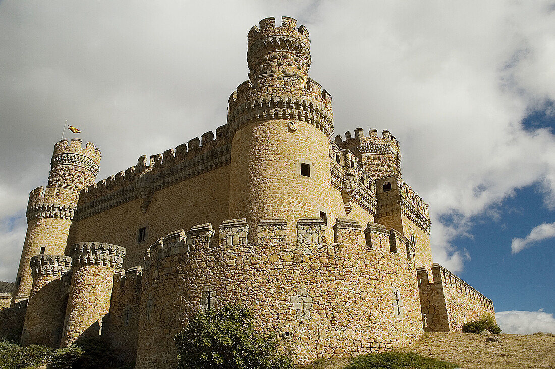 Castle of Manzanares el Real. Madrid. Spain.