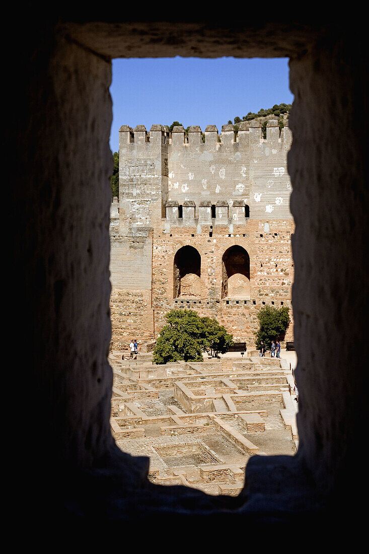 Alcazaba, Alhambra, Granada. Andalusia, Spain