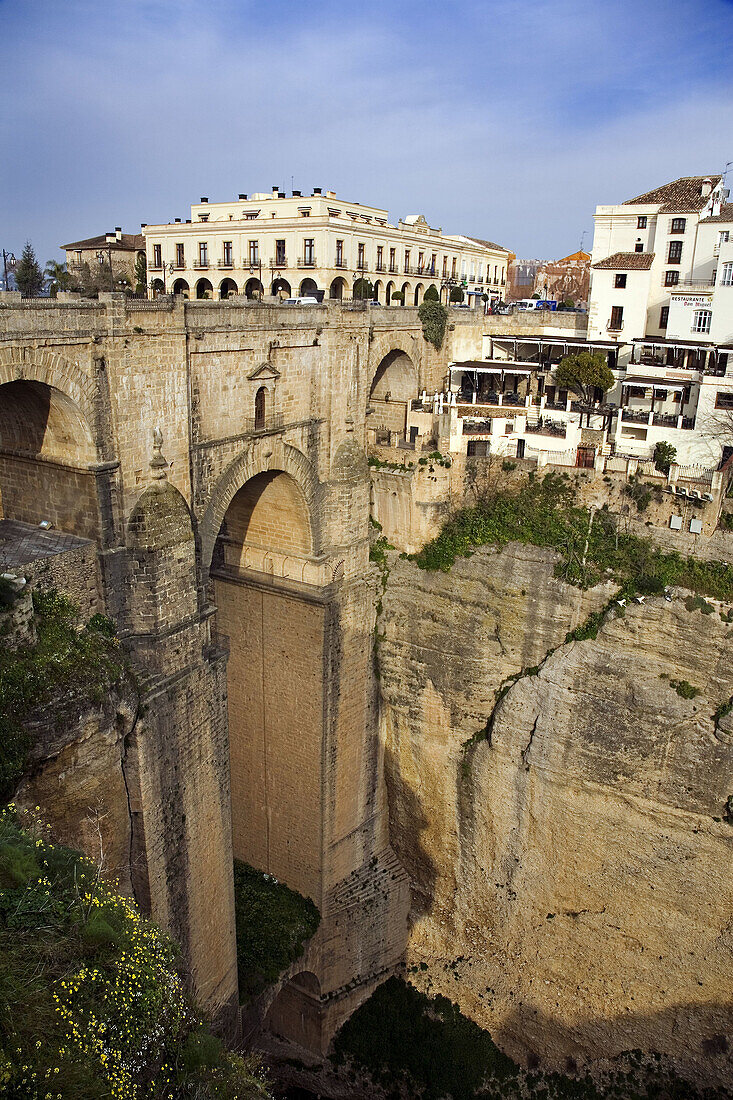 Bridge. Tajo. Ronda. Andalucia. Spain
