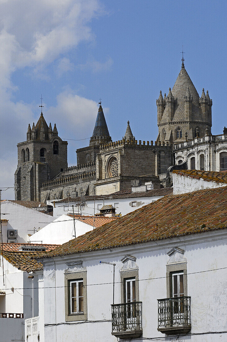 Évora cathedral. Alentejo, Portugal