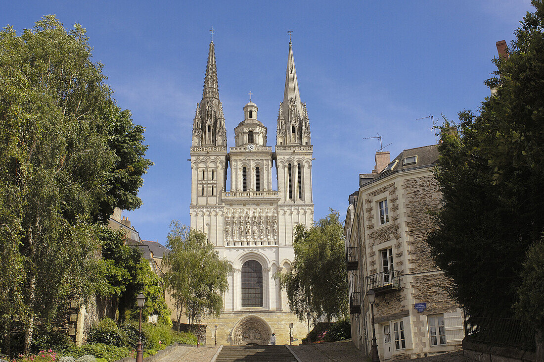 Cathedral, Angers. Maine-et-Loire, France