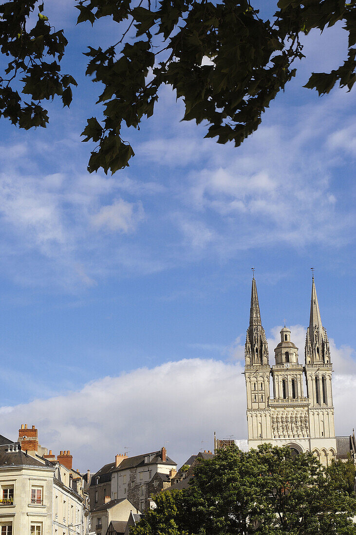 Cathedral, Angers. Maine-et-Loire, France