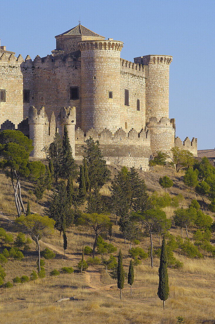 Castillo. Belmonte. Cuenca province. La Mancha. Castille. Spain