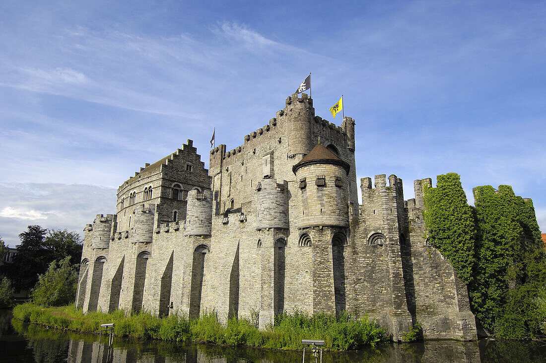 Gravensteen (Castle of the Counts). Ghent. Flanders, Belgium