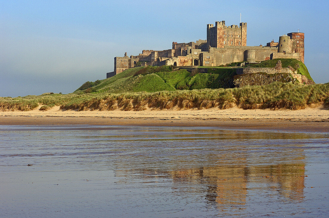 Bamburgh  Castle. Northumberland. England