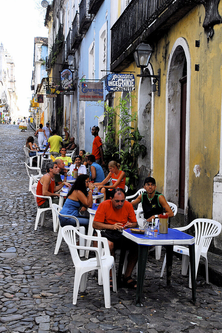 Historic quarter of Pelourinho. Salvador da Bahia. Brazil