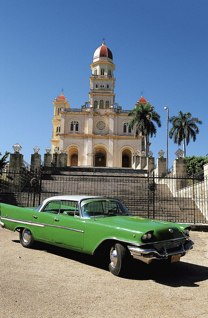 Basilica of the Virgen de la Caridad del Cobre near Santiago de Cuba. Cuba