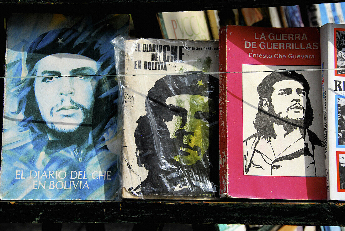 Books for sale at flea market, Havana. Cuba
