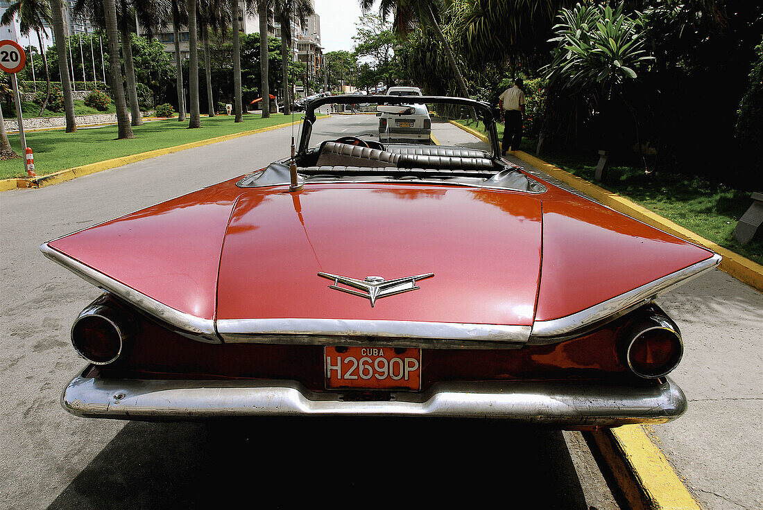 Old car, old Havana. Cuba