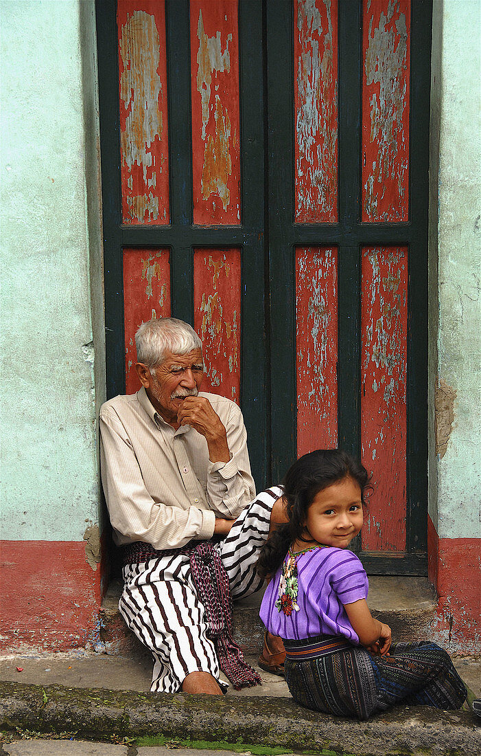 People, Santiago Atitlan. Guatemala