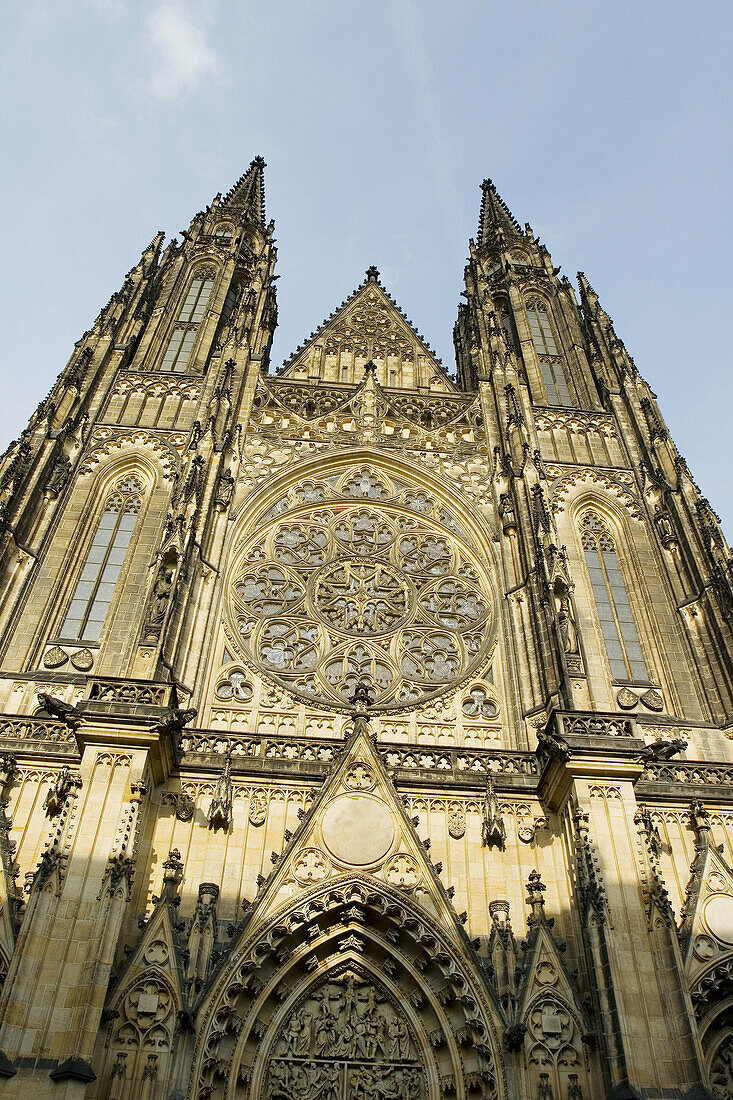 St. Vitus cathedral, Prague. Czech Republic