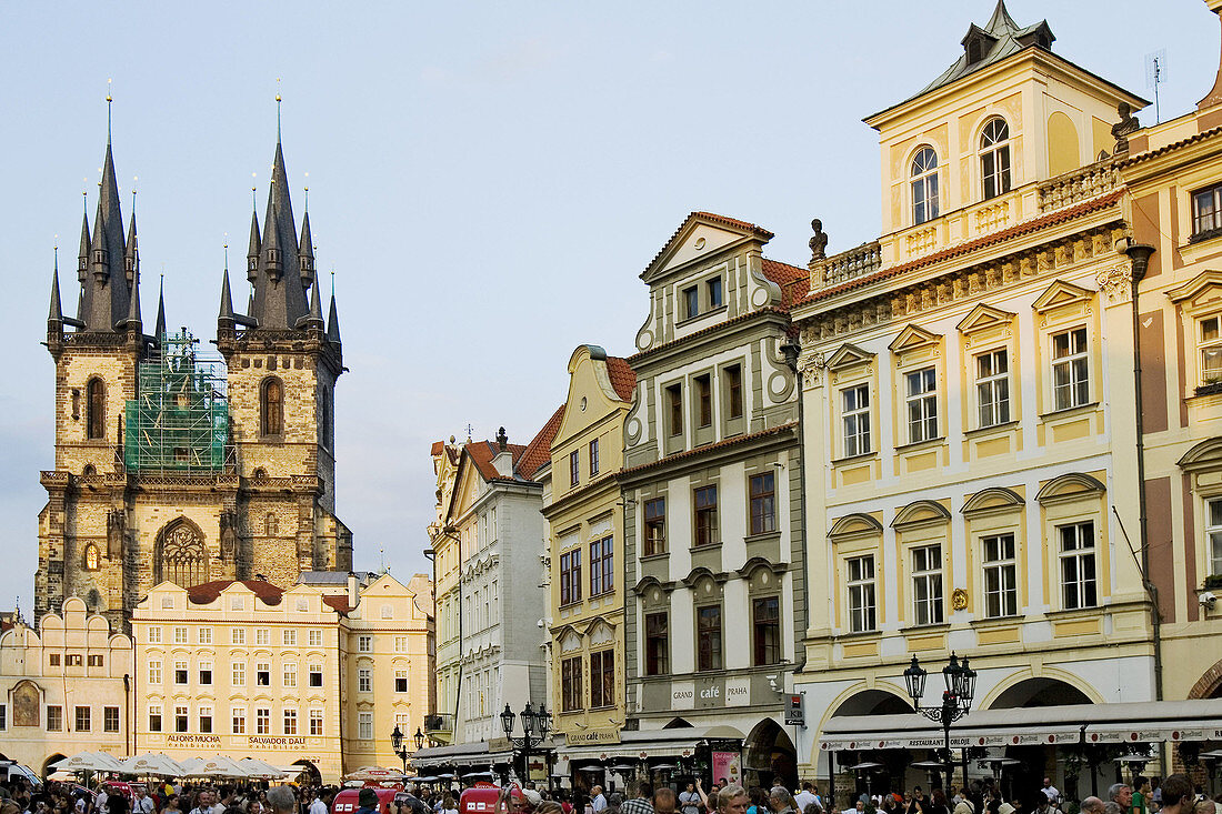 Tyn Church, The Old Town Square, Prague, Czech Republic