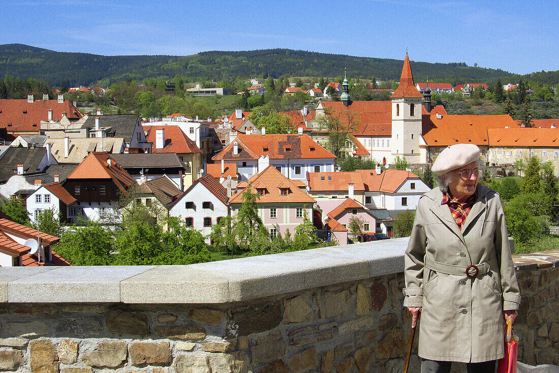 Cesky Krumlov. Czech Republic.