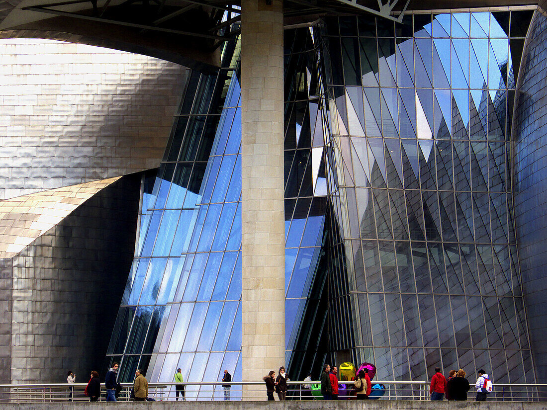 The Guggenheim. Bilbao. Spain.