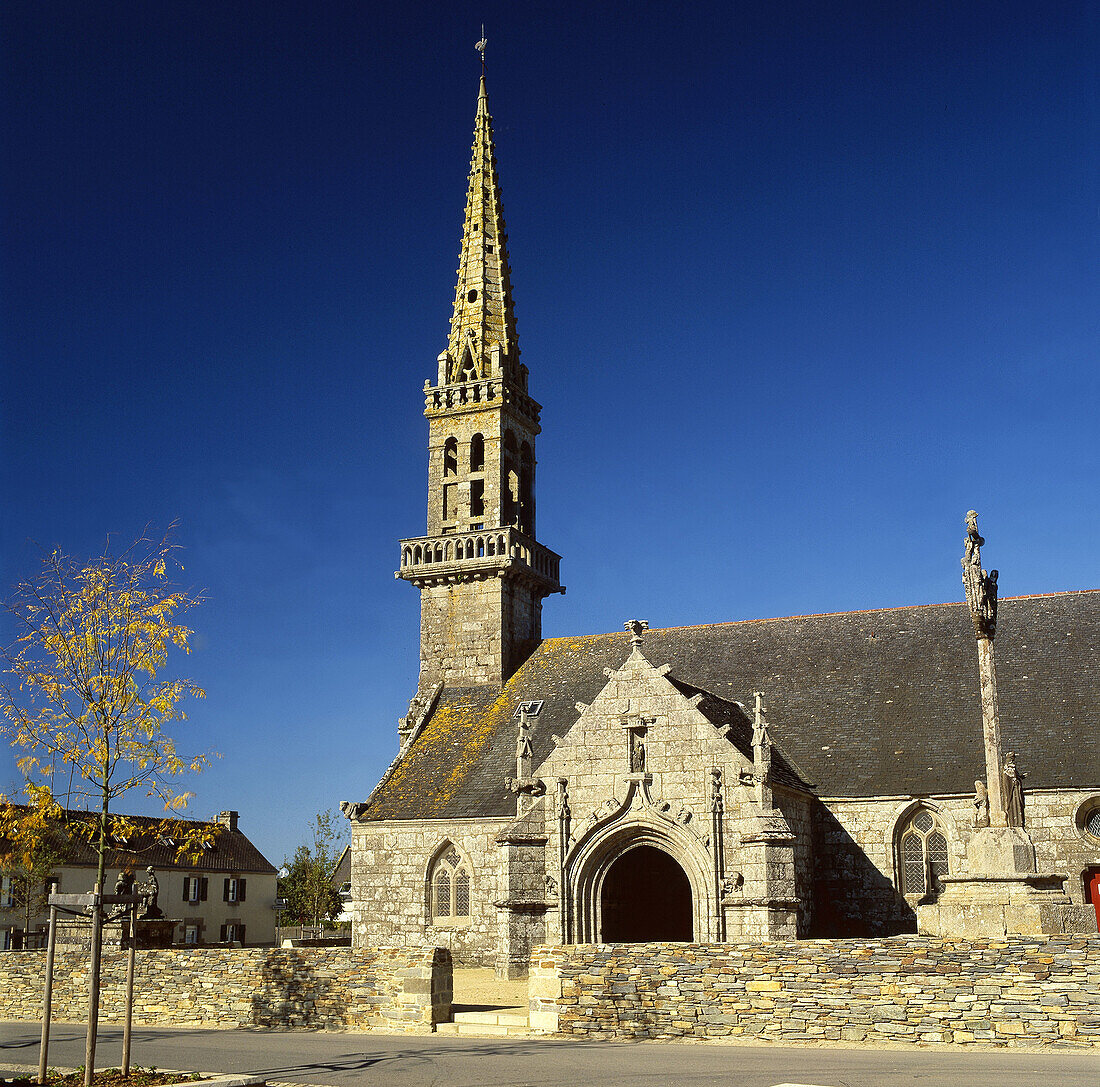 Romanesque church. Britanny. France