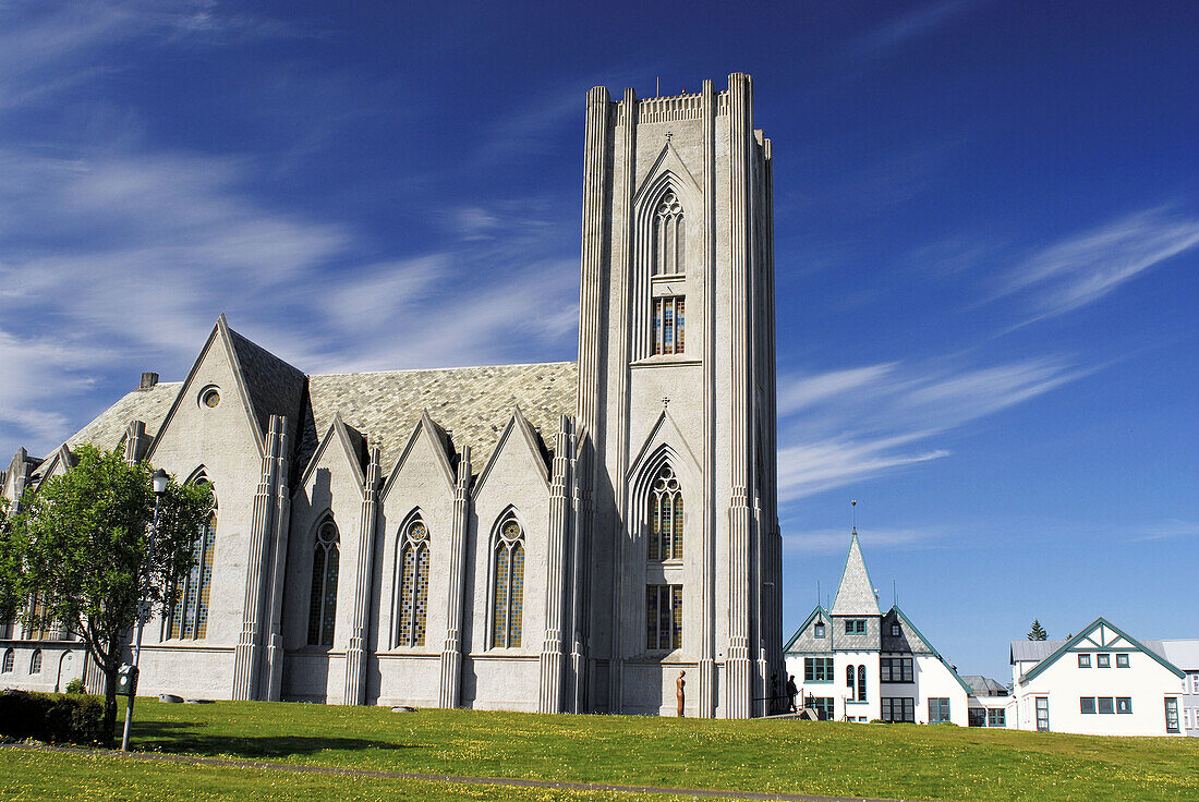 Catholic cathedral, Reykjavik. Iceland