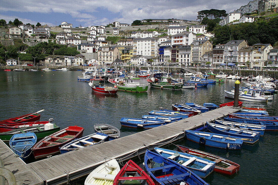 Fishing port. Luarca, Valdes, Asturias, Spain