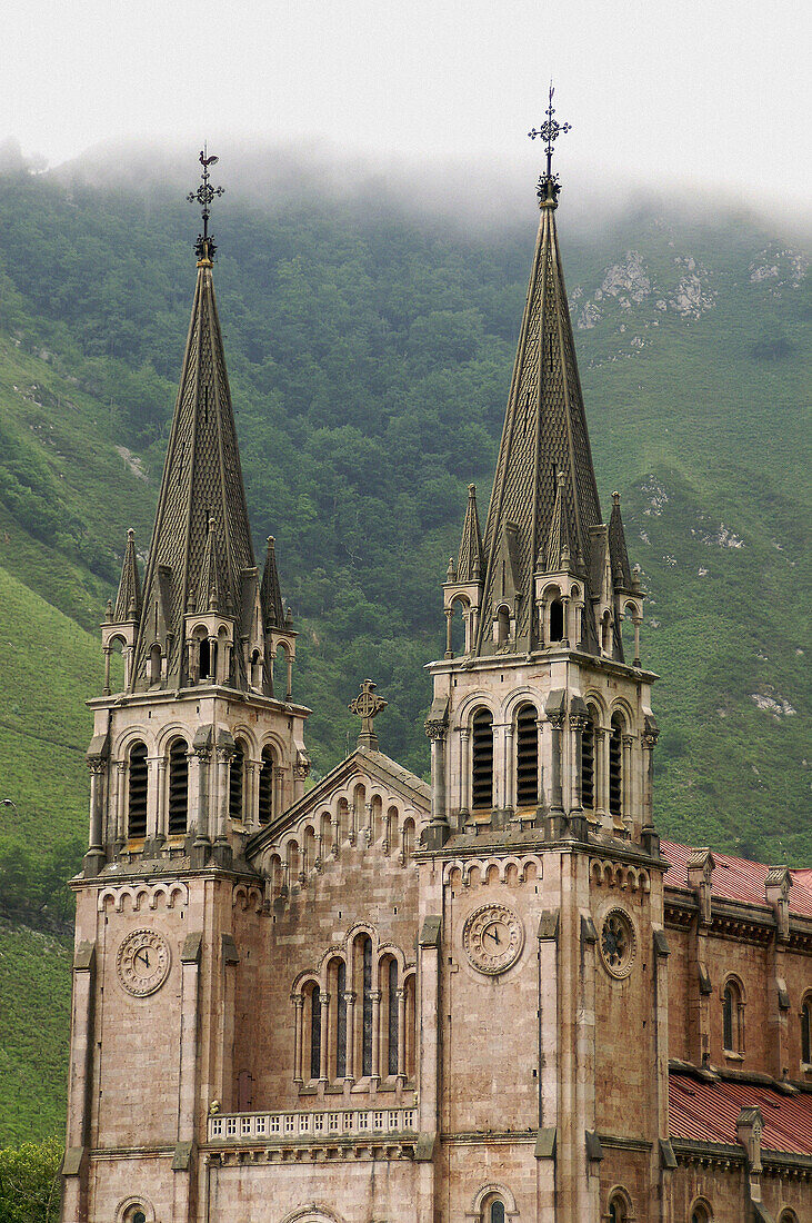 Sanctuary of Covadonga. Asturias, Spain