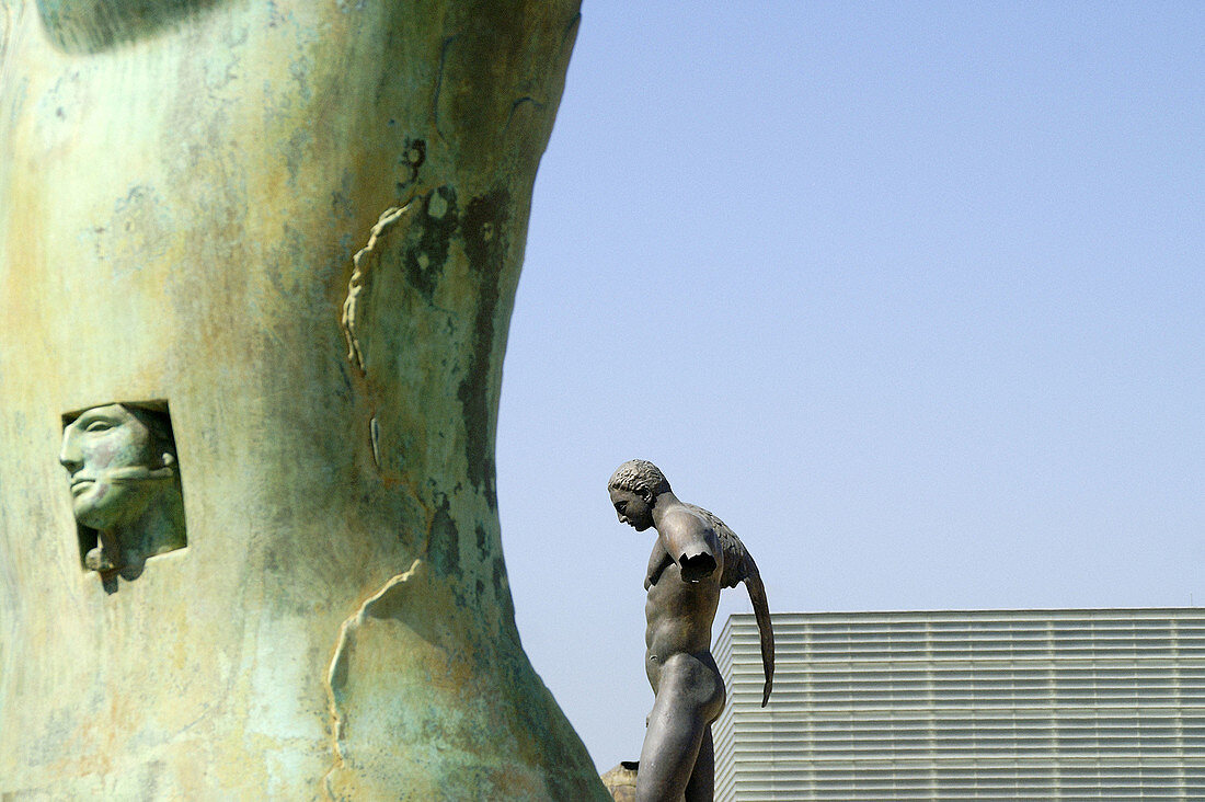 Sculpture by Igor Mitoraj, Kursaal Center. San Sebastián. Guipuzcoa. Spain