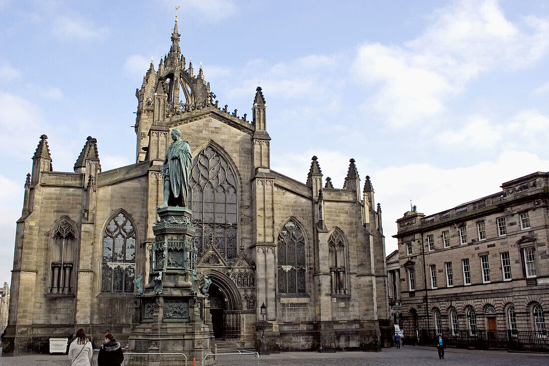 St. Giles Cathedral. Edinburgh. Scotland. UK.