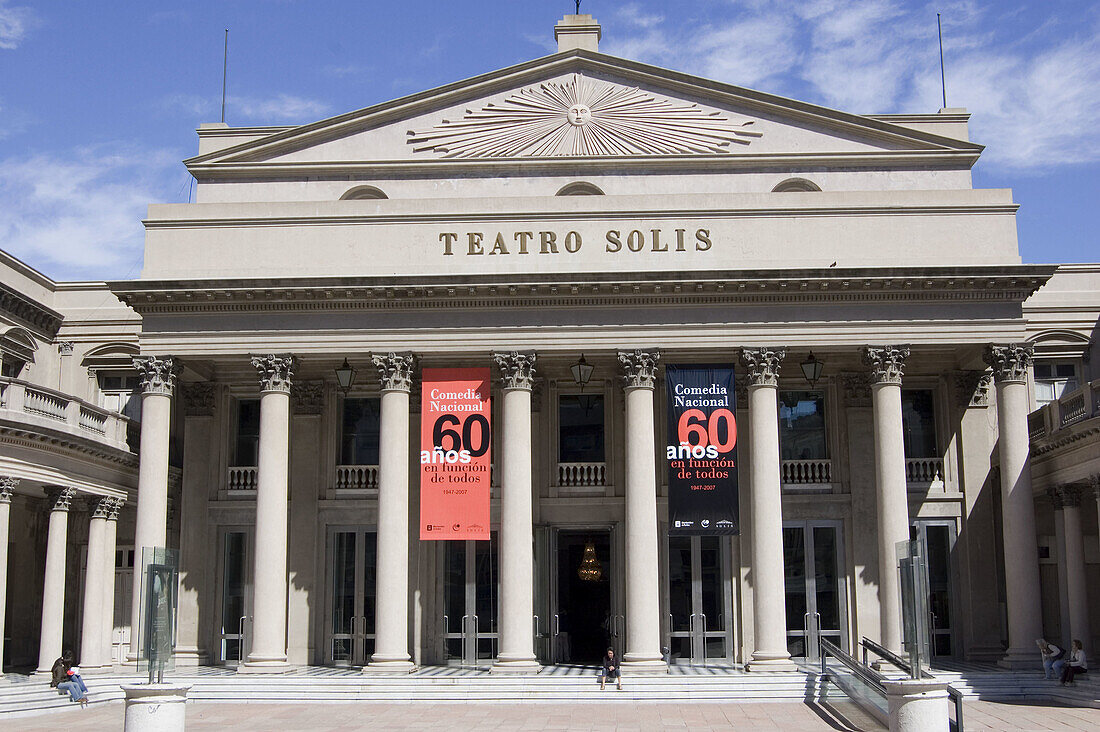 Solis theatre. Montevideo, Uruguay.