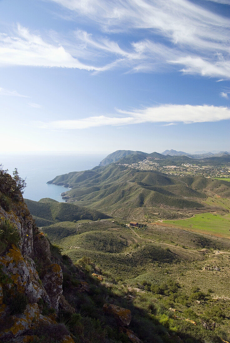 Cartagena coast. La Manga Golf. Spain.