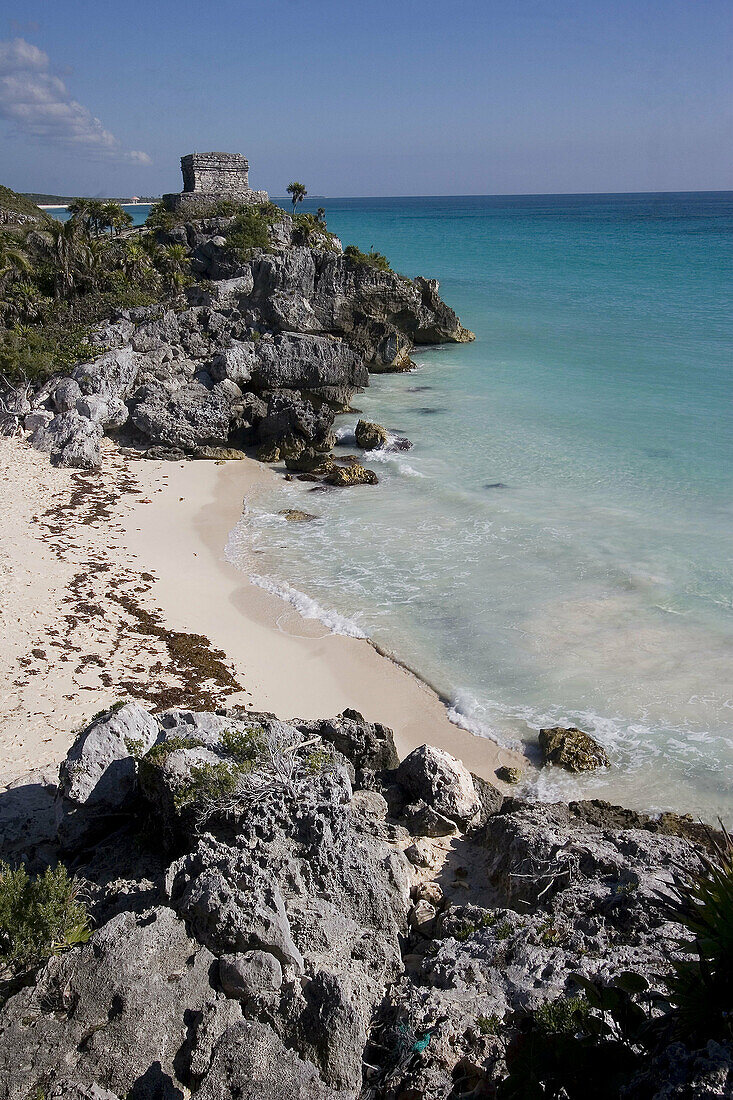 Mayan ruins. Tulum. Quintana Roo. Mexico.