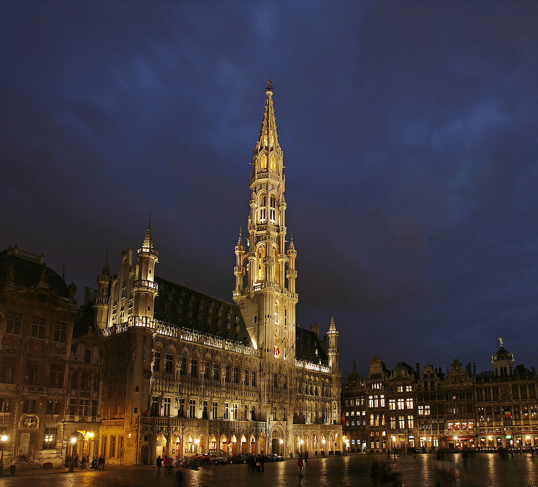 Town Hall, Groote Markt, Brussels, Belgium, Europe