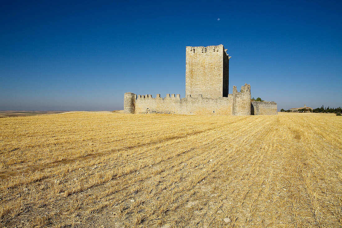 Castle, Tiedra. Valladolid province, Castilla-León. Spain