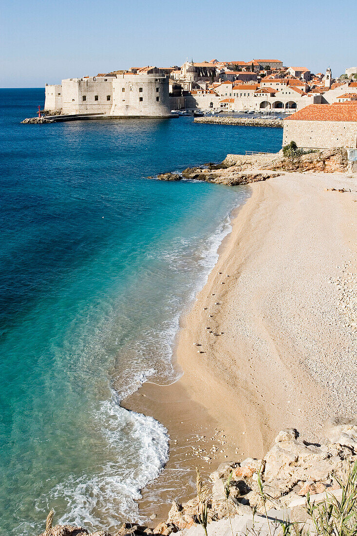 View of Old Town of Dubrovnik (Croatia)
