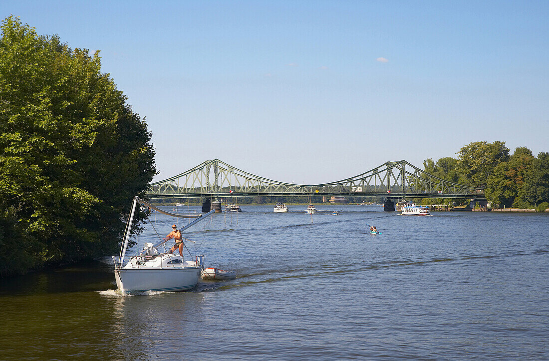 Glienicker Brücke über die Havel, Brandenburg, Deutschland