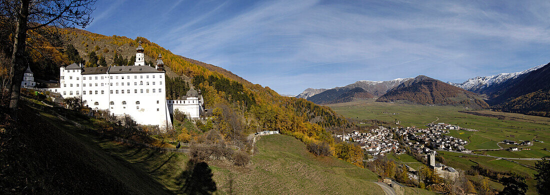 Kloster Marienberg und Burgeis, Vinschgau, Südtirol, Italien