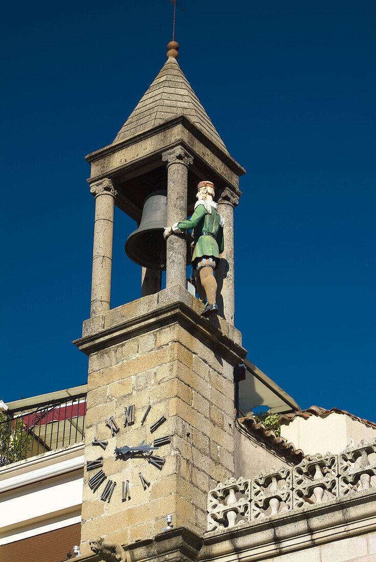 Town hall in Plaza Mayor, Plasencia. Caceres province, Extremadura, Spain