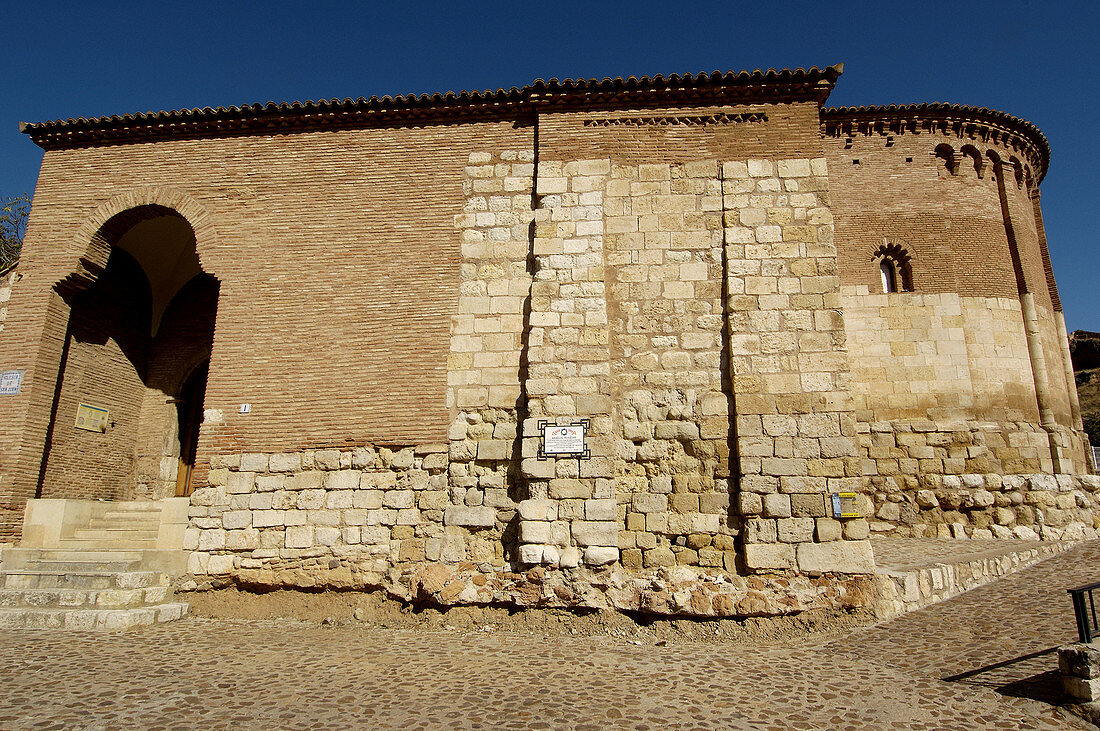 St. John's church in Mudejar style, Daroca. Zaragoza province, Aragon, Spain