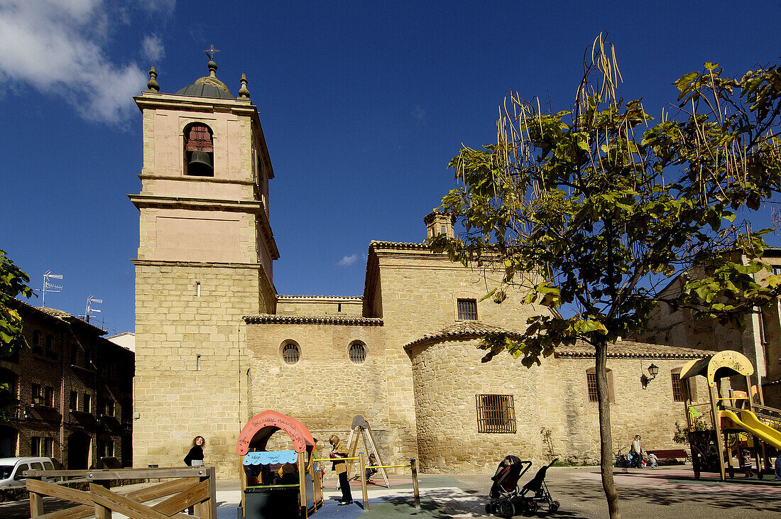 St. Peter's church, Puente la Reina. Navarra. Spain