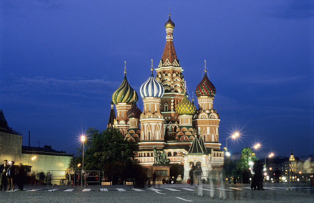 Saint Basils cathedral, Red Square, Moscow, Russia