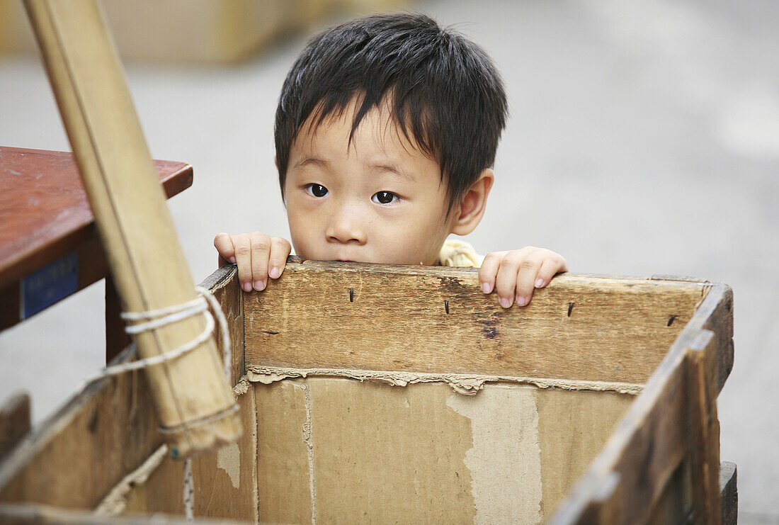 Xian child. China.