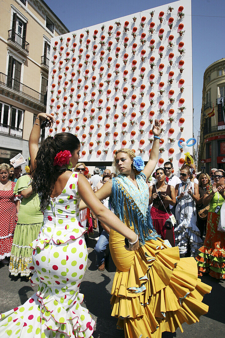 Fair. Malaga. Andalucia. Spain