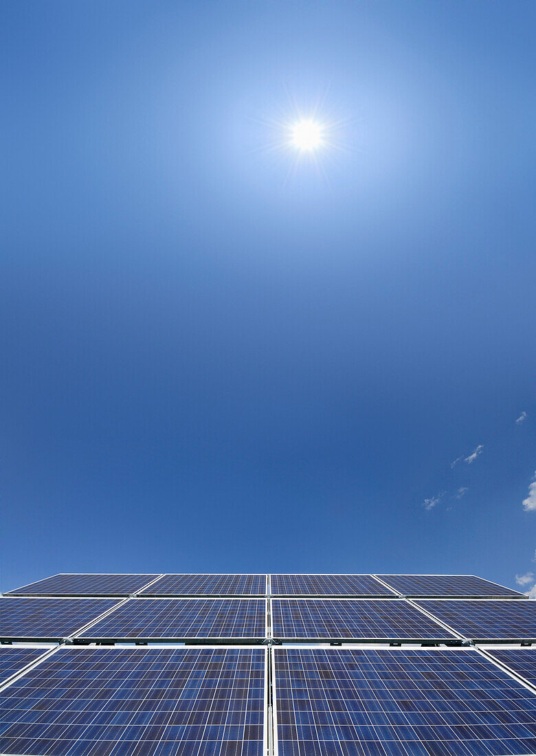 Photovoltaikanlage, Bayern, Deutschland