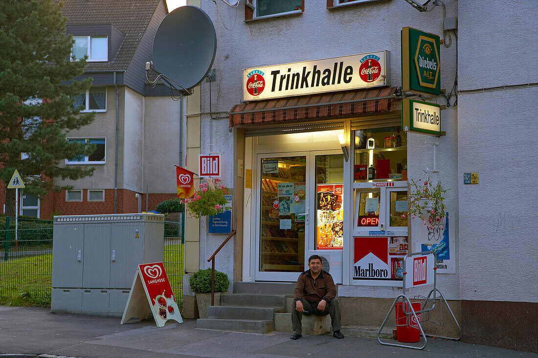 Kiosk, Dortmund, Ruhr area, North Rhine-Westphalia, Germany