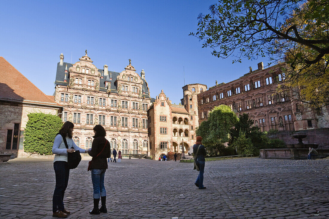 Heidelberg Castle, Heidelberg, Baden-Wuerttemberg, Germany