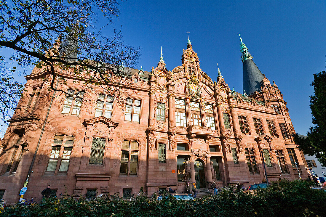 University Library Heidelberg, Baden-Wuerttemberg, Germany