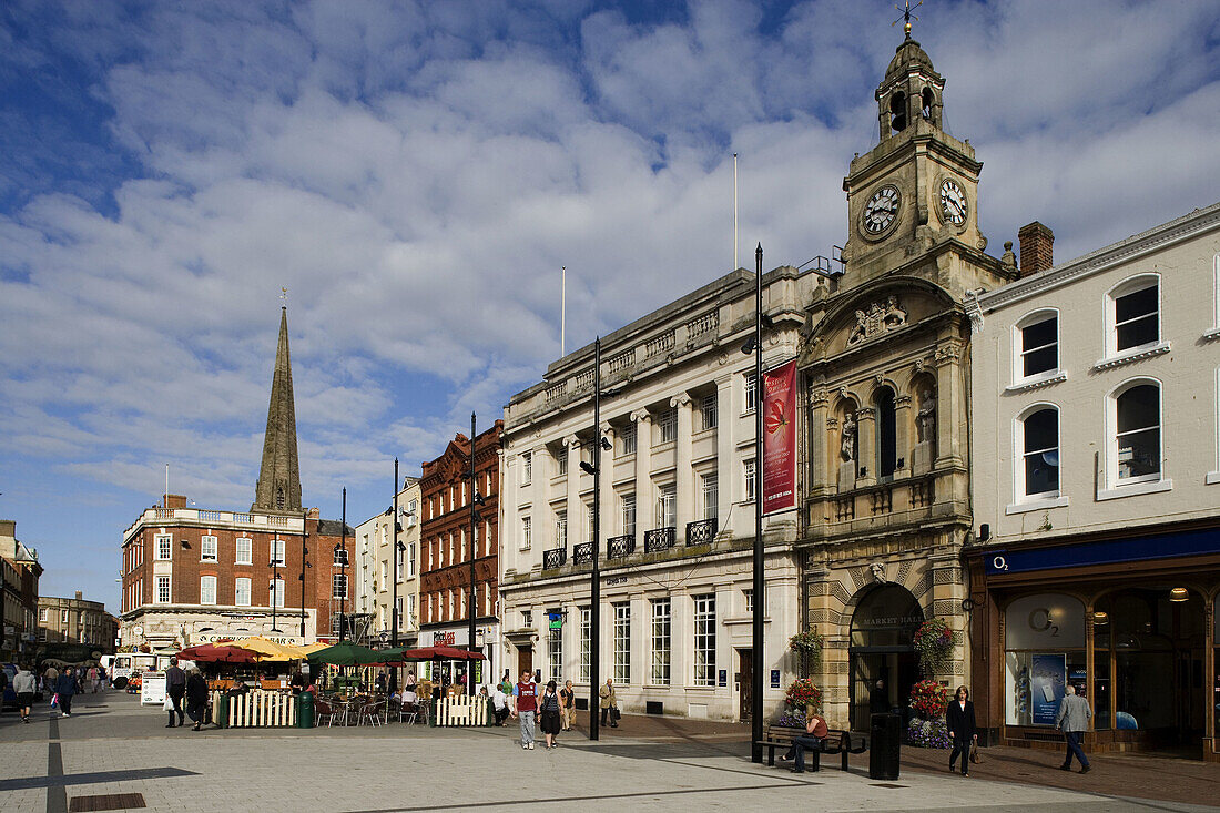 Hereford, Market Hall, High Town, Herefordshire, UK