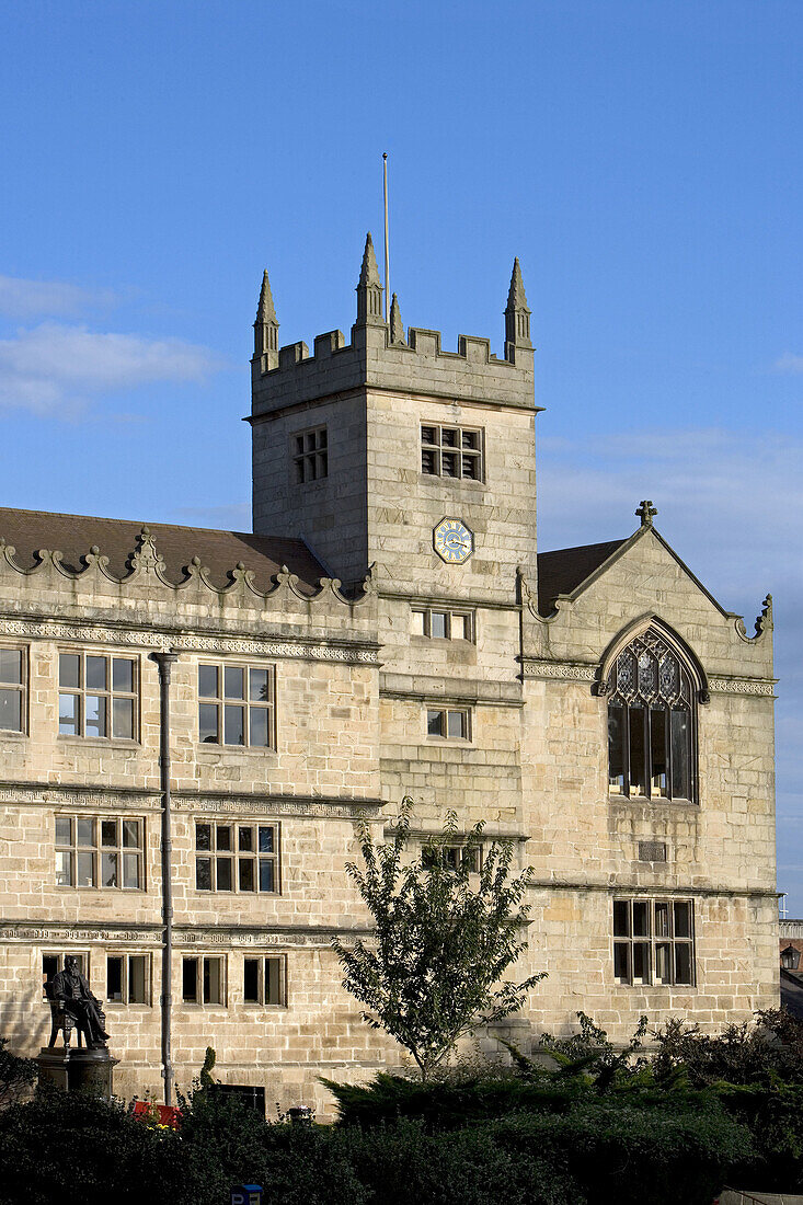 Shrewsbury, Castle Gates Library, Shropshire, UK